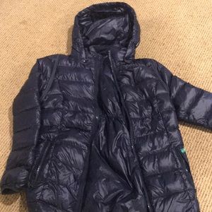 Maternity / postpartum puffy coat